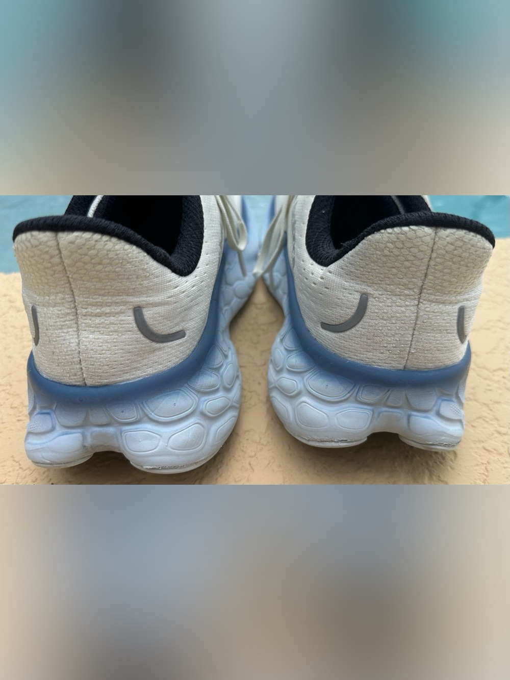 NEW BALANCE FRESH FOAM X MORE V4 ICE BLUE RUNNING SHOES MMORCU4 SIZE 11.5 - Picture 12 of 15
